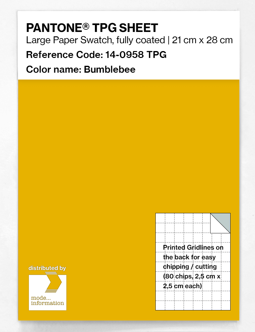 Artikelbild 1 des Artikels “PANTONE® TPG SHEET 14-0958 TPG Bumblebee “
