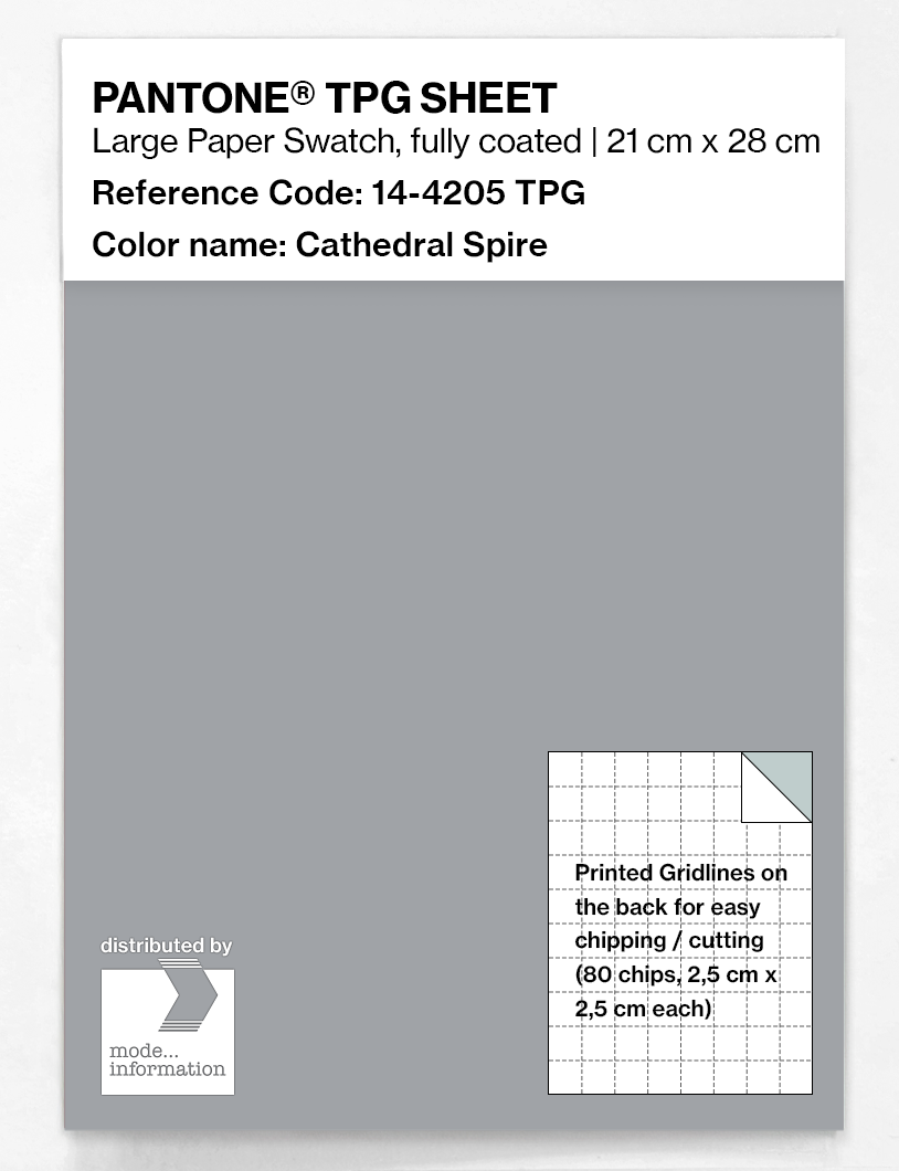 Artikelbild 1 des Artikels “PANTONE® TPG SHEET 14-4205 TPG Cathedral Spire “