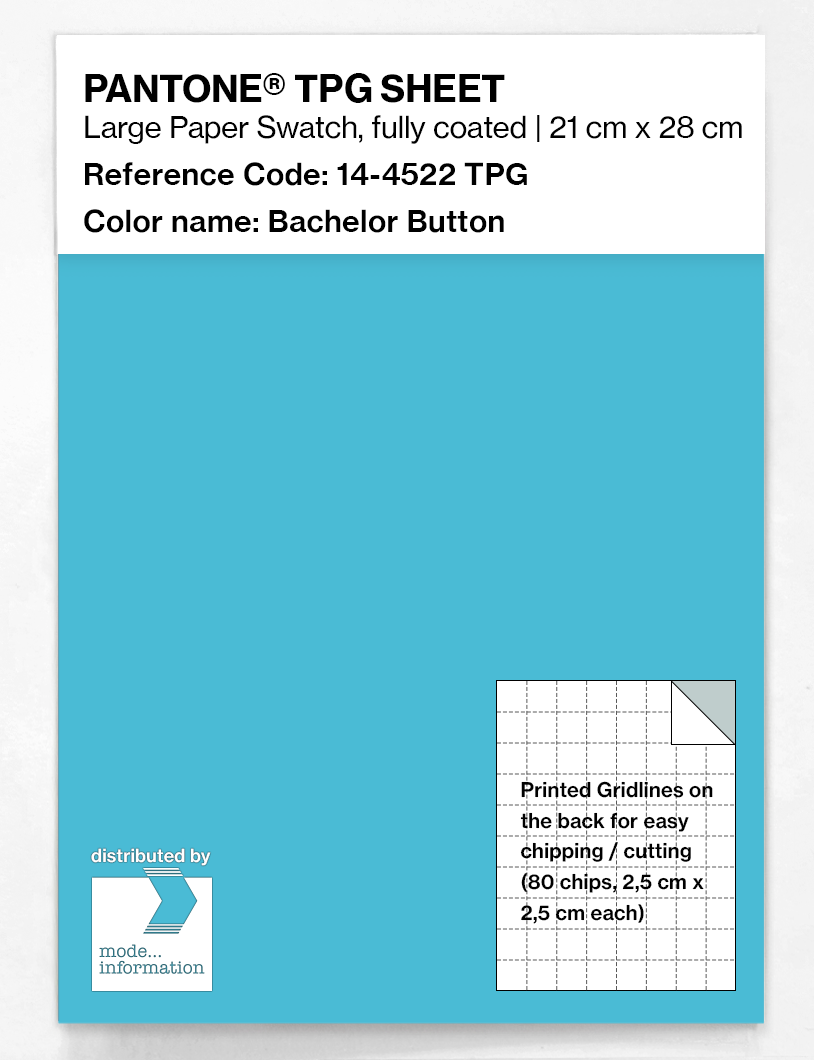 Artikelbild 1 des Artikels “PANTONE® TPG SHEET 14-4522 TPG Bachelor Button “