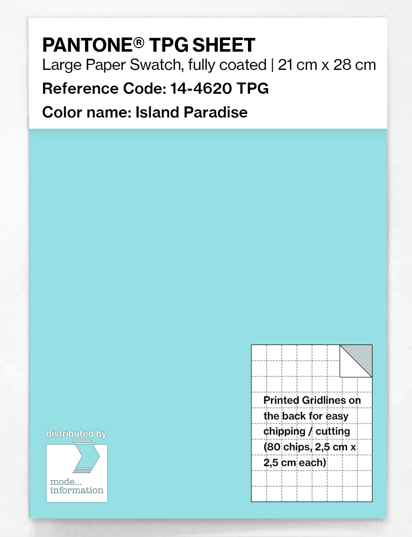 Artikelbild 1 des Artikels “PANTONE® TPG SHEET 14-4620 TPG Island Paradise “