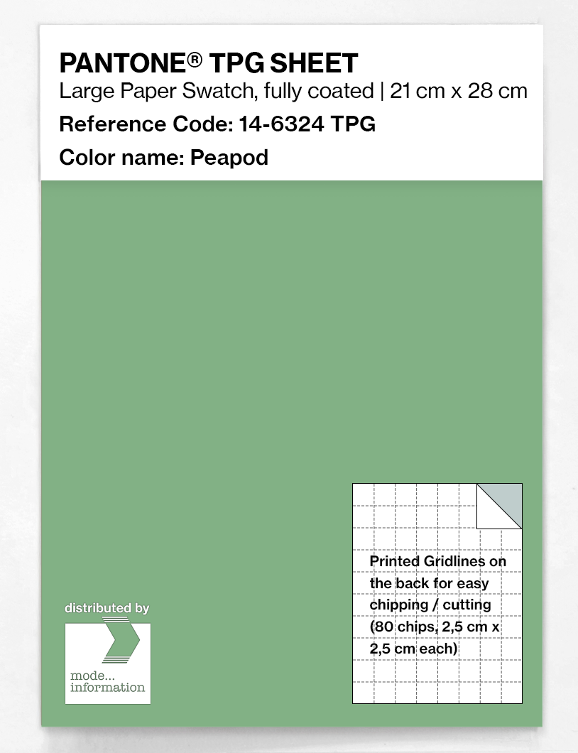 Artikelbild 1 des Artikels “PANTONE® TPG SHEET 14-6324 TPG Peapod “