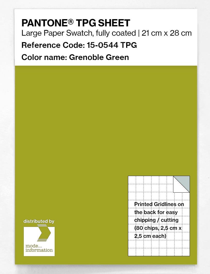 Artikelbild 1 des Artikels “PANTONE® TPG SHEET 15-0544 TPG Grenoble Green “