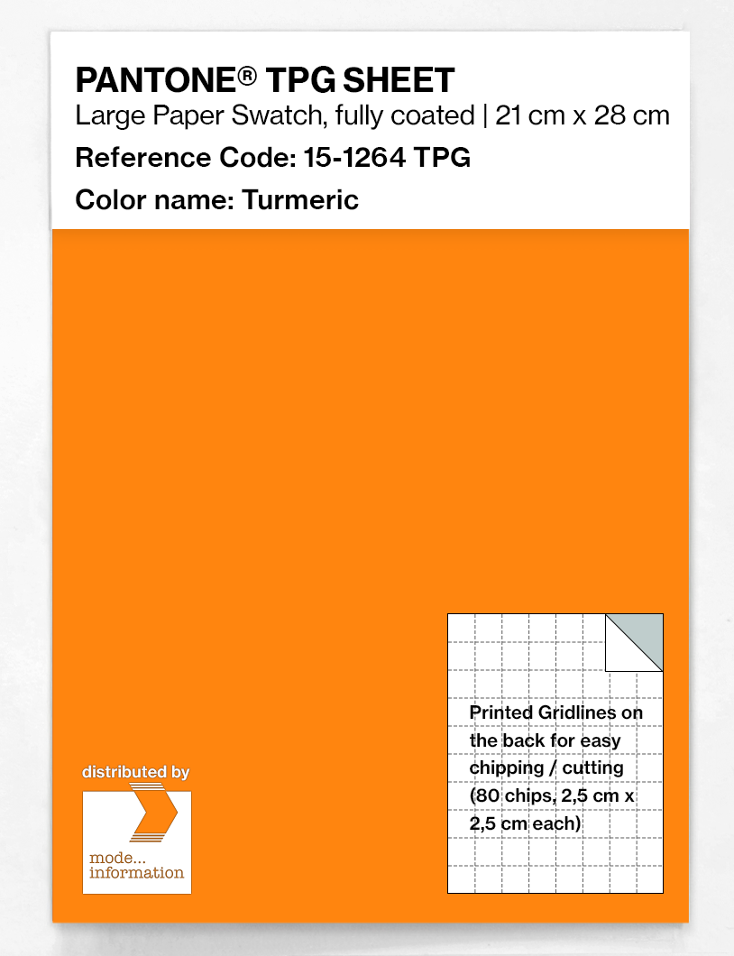 Artikelbild 1 des Artikels “PANTONE® TPG SHEET 15-1264 TPG Turmeric “