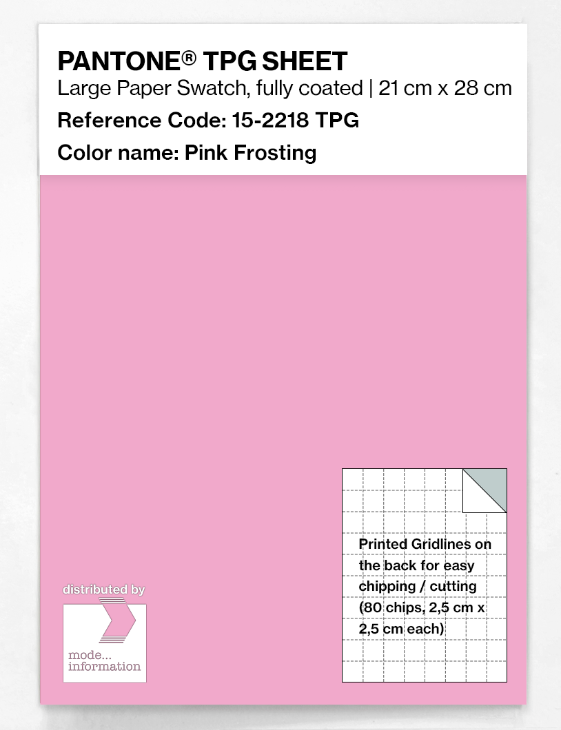 Artikelbild 1 des Artikels “PANTONE® TPG SHEET 15-2218 TPG Pink Frosting “