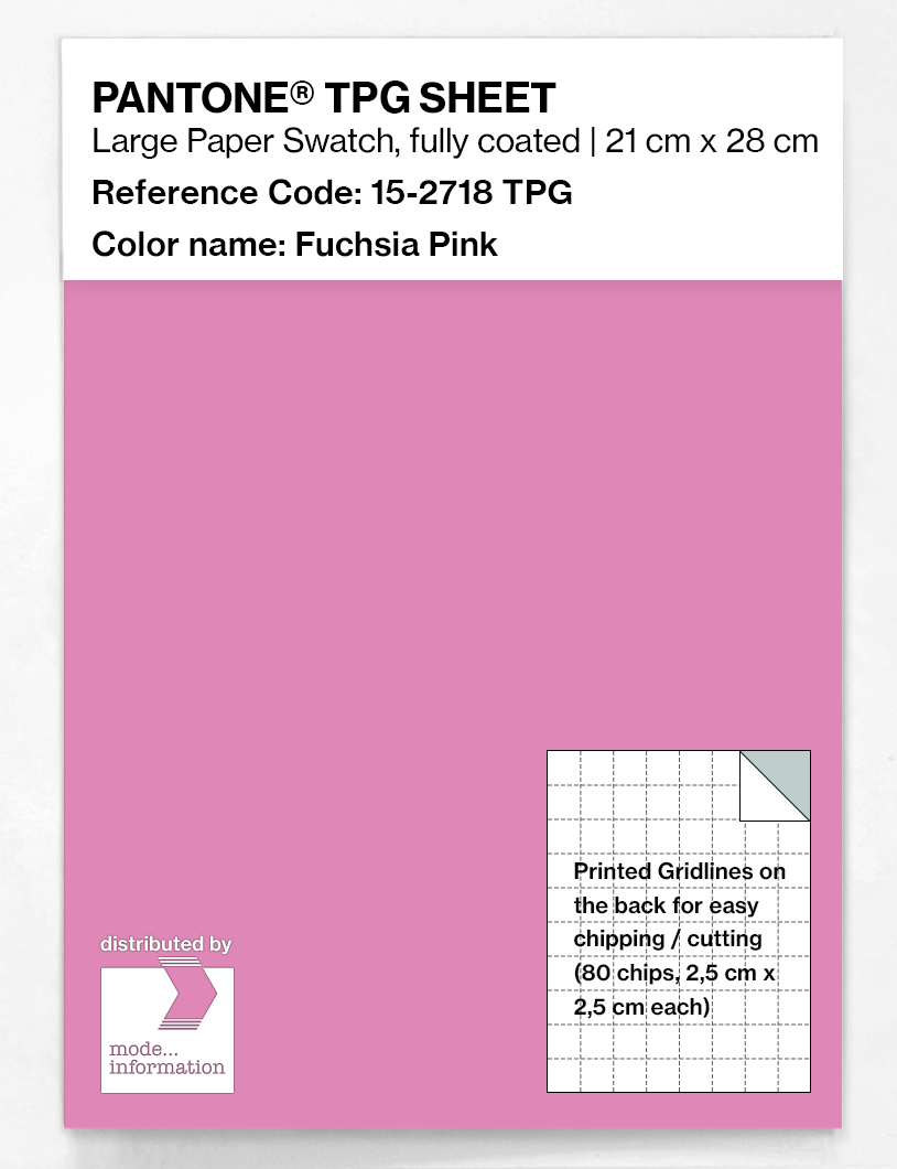 Artikelbild 1 des Artikels “PANTONE® TPG SHEET 15-2718 TPG Fuchsia Pink “