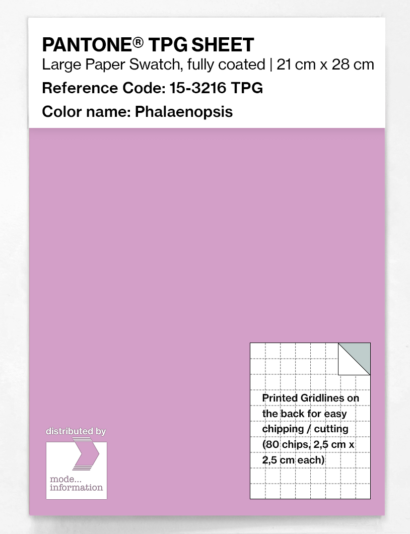Artikelbild 1 des Artikels “PANTONE® TPG SHEET 15-3216 TPG Phalaenopsis “