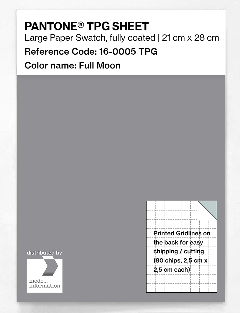 Artikelbild 1 des Artikels “PANTONE® TPG SHEET 16-0005 TPG Full Moon “