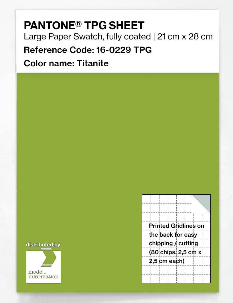 Artikelbild 1 des Artikels “PANTONE® TPG SHEET 16-0229 TPG Titanite “