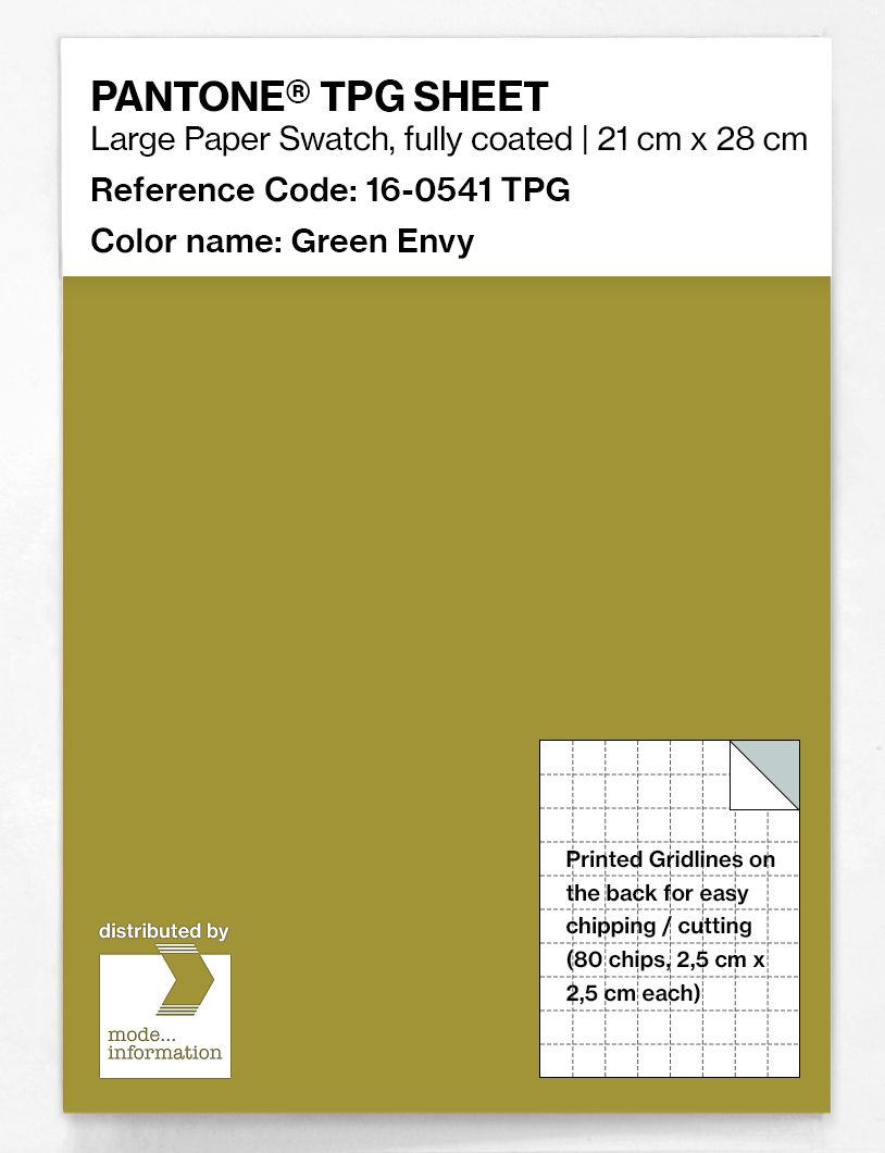 Artikelbild 1 des Artikels “PANTONE® TPG SHEET 16-0541 TPG Green Envy “