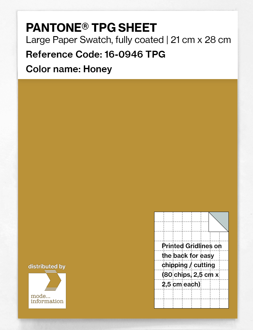 Artikelbild 1 des Artikels “PANTONE® TPG SHEET 16-0946 TPG Honey “