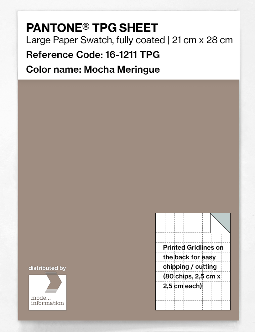 Artikelbild 1 des Artikels “PANTONE® TPG SHEET 16-1211 TPG Mocha Meringue “