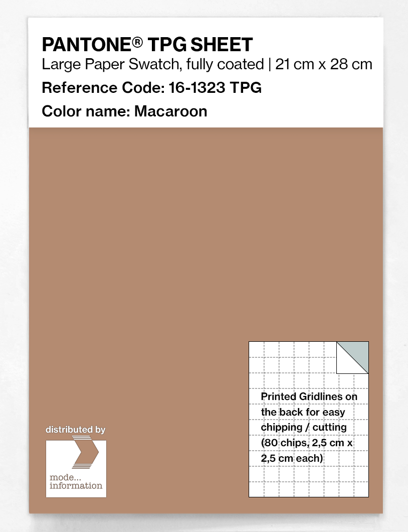 Artikelbild 1 des Artikels “PANTONE® TPG SHEET 16-1323 TPG Macaroon “