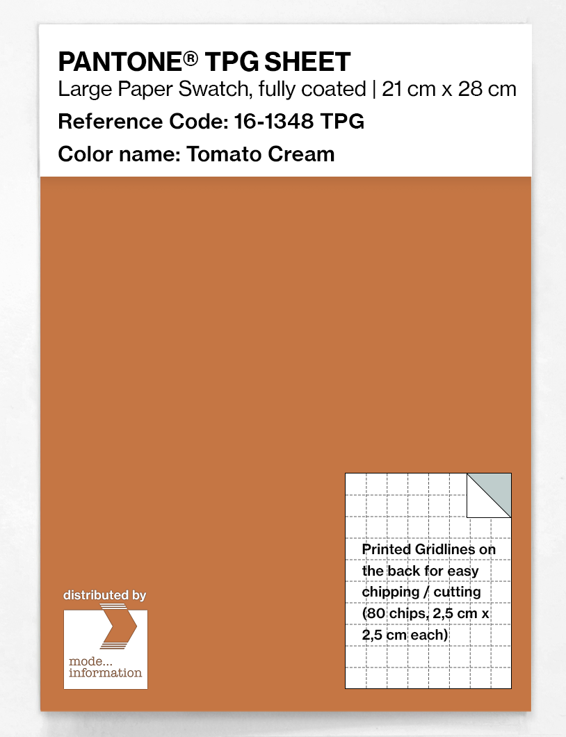Artikelbild 1 des Artikels “PANTONE® TPG SHEET 16-1348 TPG Tomato Cream “