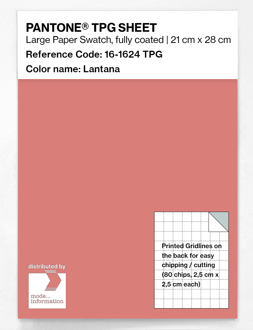 Artikelbild 1 des Artikels “PANTONE® TPG SHEET 16-1624 TPG Lantana “
