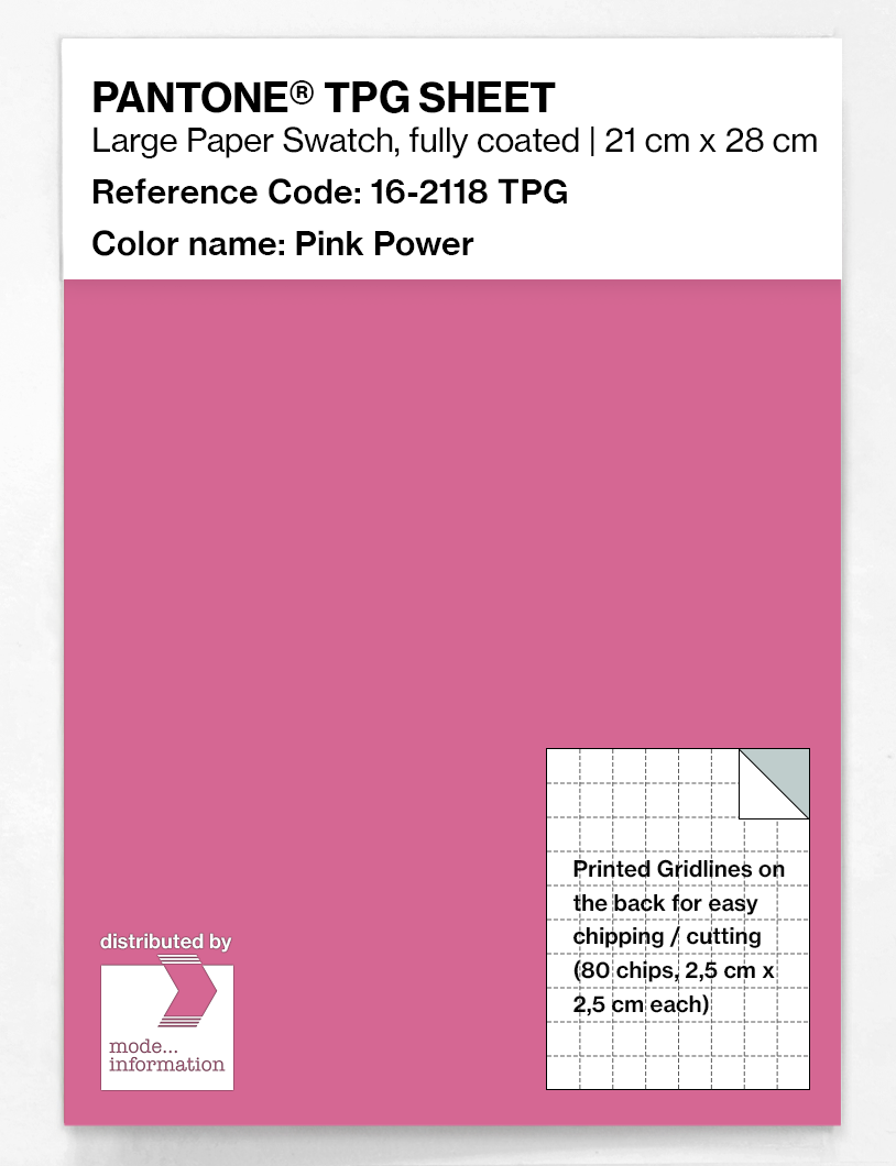 Artikelbild 1 des Artikels “PANTONE® TPG SHEET 16-2118 TPG Pink Power “