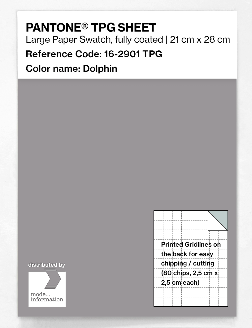 Artikelbild 1 des Artikels “PANTONE® TPG SHEET 16-2901 TPG Dolphin “