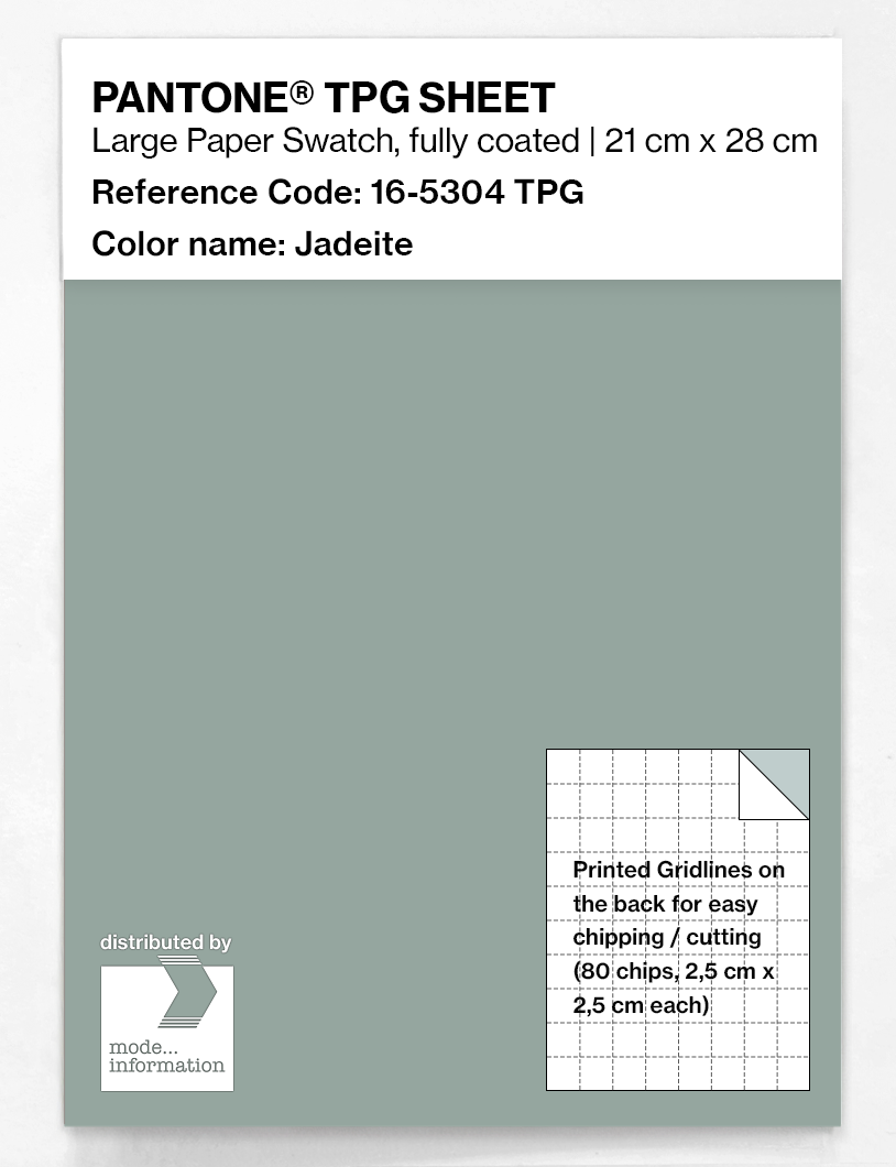 Artikelbild 1 des Artikels “PANTONE® TPG SHEET 16-5304 TPG Jadeite “
