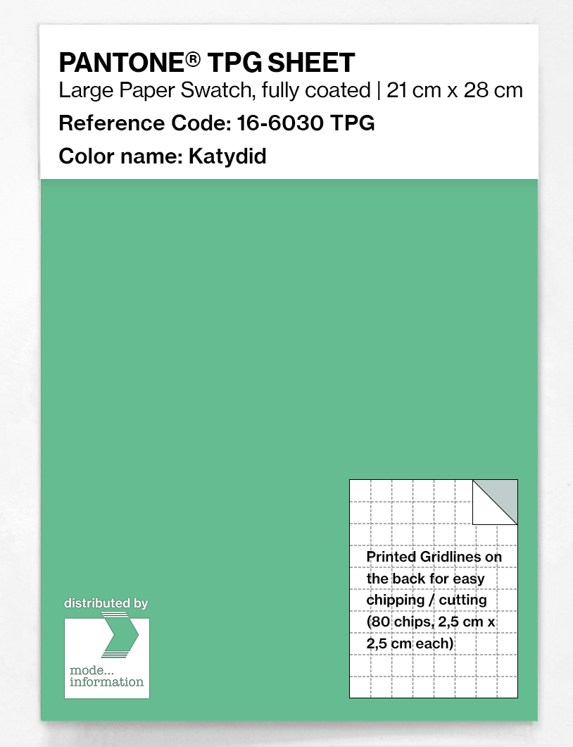 Artikelbild 1 des Artikels “PANTONE® TPG SHEET 16-6030 TPG Katydid “