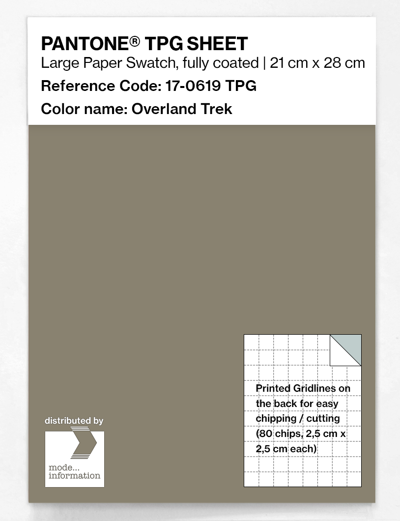 Artikelbild 1 des Artikels “PANTONE® TPG SHEET 17-0619 TPG Overland Trek “
