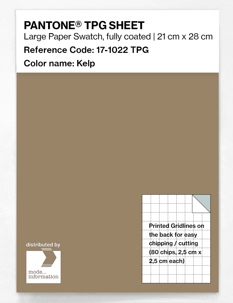 Artikelbild 1 des Artikels “PANTONE® TPG SHEET 17-1022 TPG Kelp “