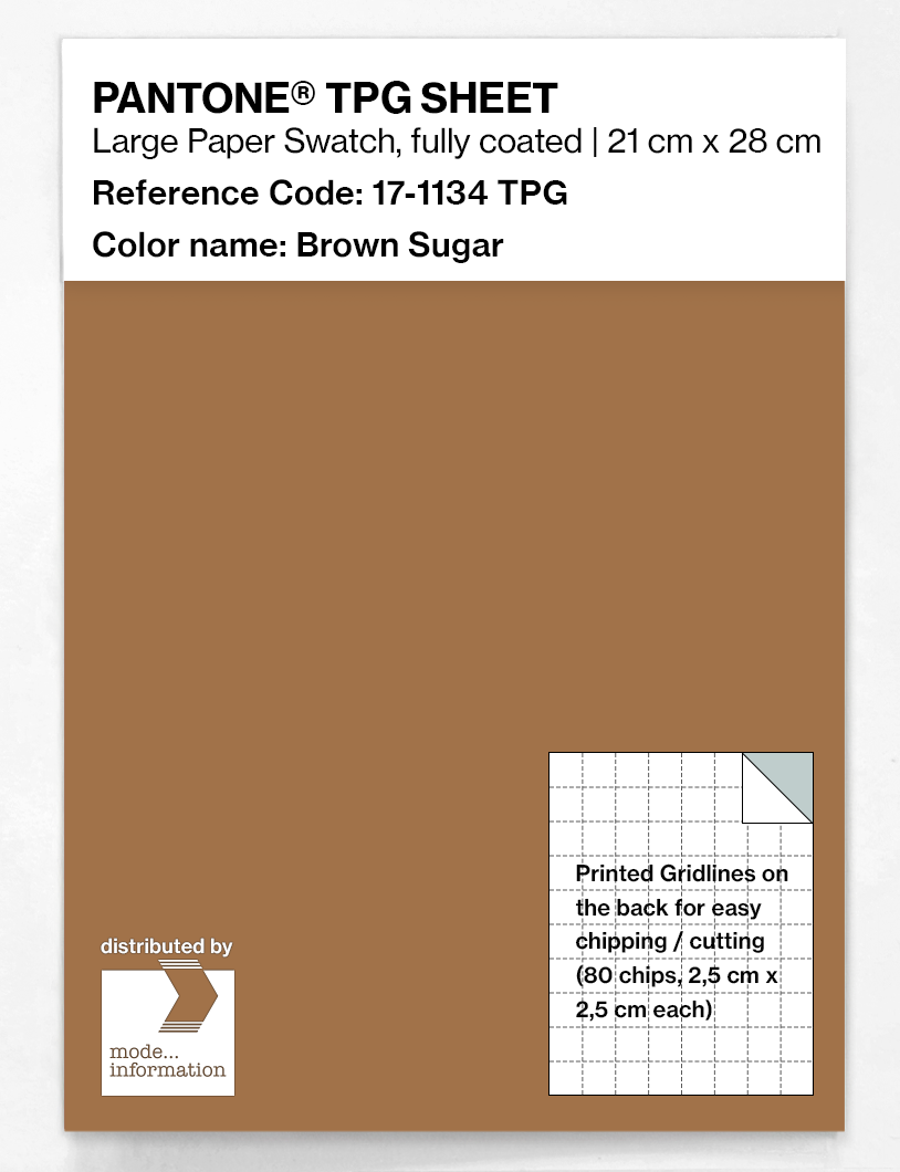 Artikelbild 1 des Artikels “PANTONE® TPG SHEET 17-1134 TPG Brown Sugar “