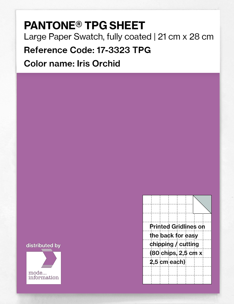 Artikelbild 1 des Artikels “PANTONE® TPG SHEET 17-3323 TPG Iris Orchid “