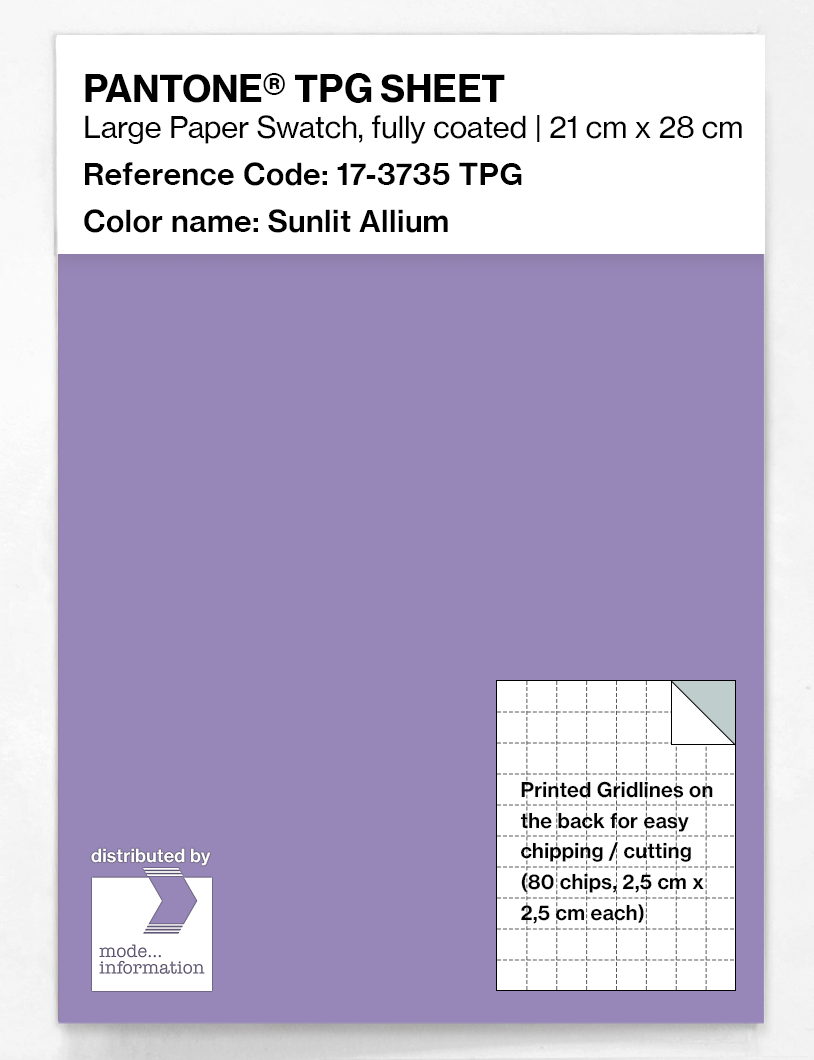 Artikelbild 1 des Artikels “PANTONE® TPG SHEET 17-3735 TPG Sunlit Allium “