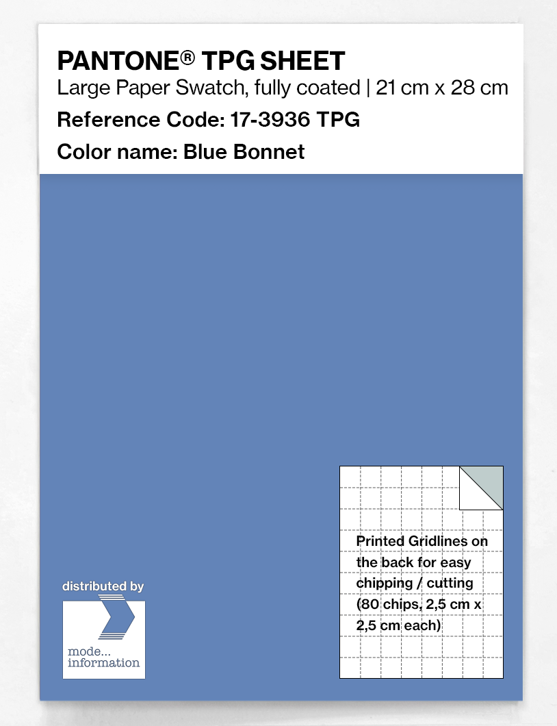 Artikelbild 1 des Artikels “PANTONE® TPG SHEET 17-3936 TPG Blue Bonnet “