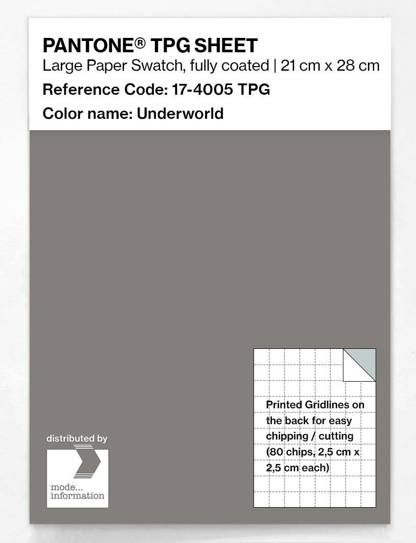 Artikelbild 1 des Artikels “PANTONE® TPG SHEET 17-4005 TPG Underworld “