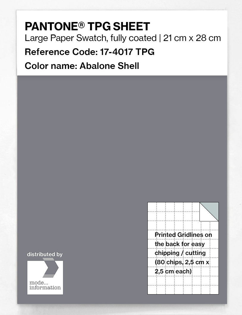 Artikelbild 1 des Artikels “PANTONE® TPG SHEET 17-4017 TPG Abalone Shell “
