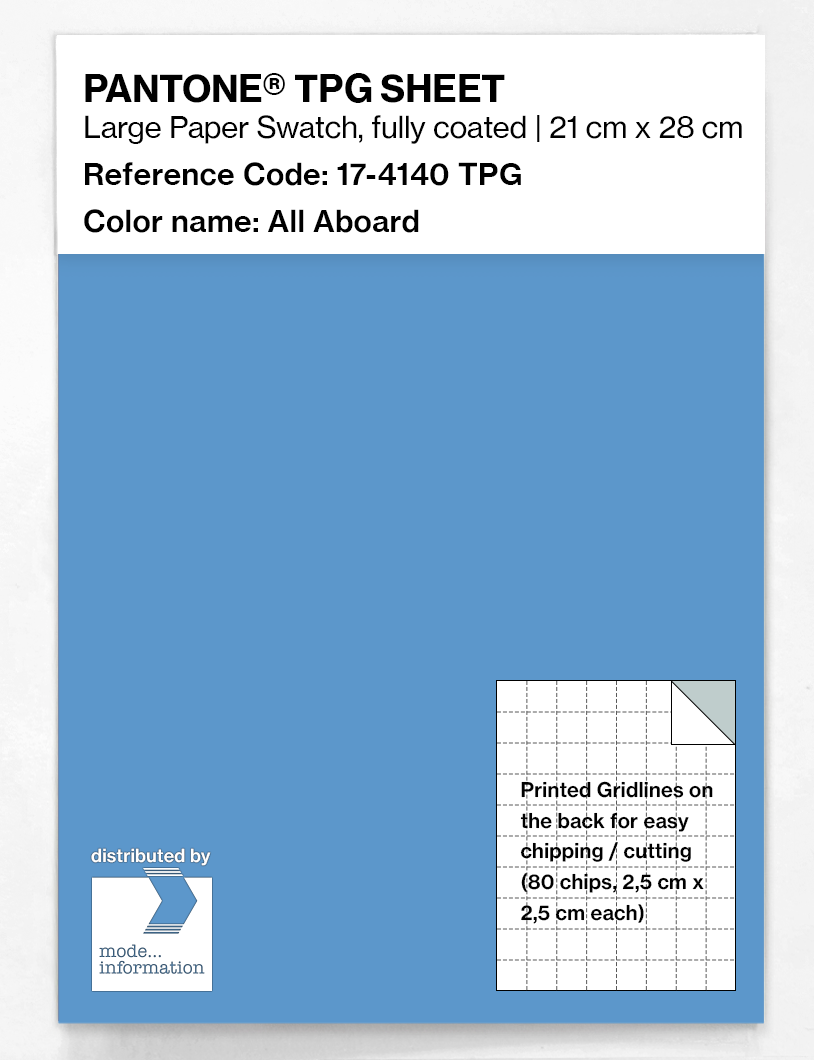 Artikelbild 1 des Artikels “PANTONE® TPG SHEET 17-4140 TPG All Aboard “