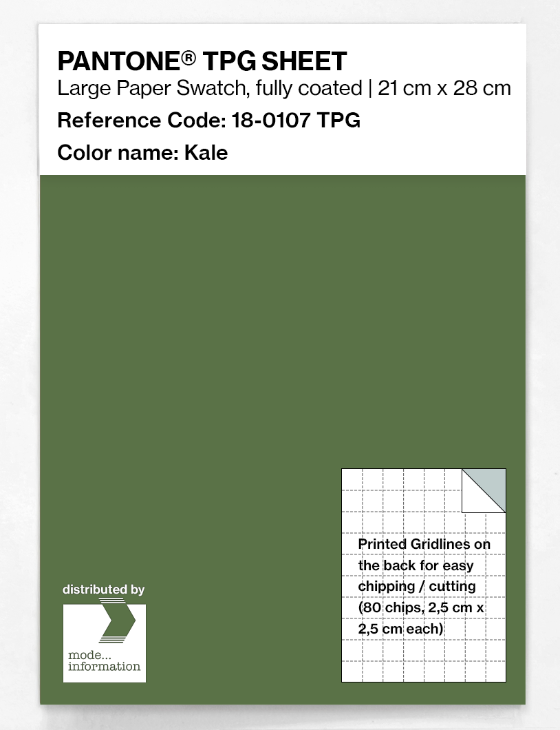 Artikelbild 1 des Artikels “PANTONE® TPG SHEET 18-0107 TPG Kale “