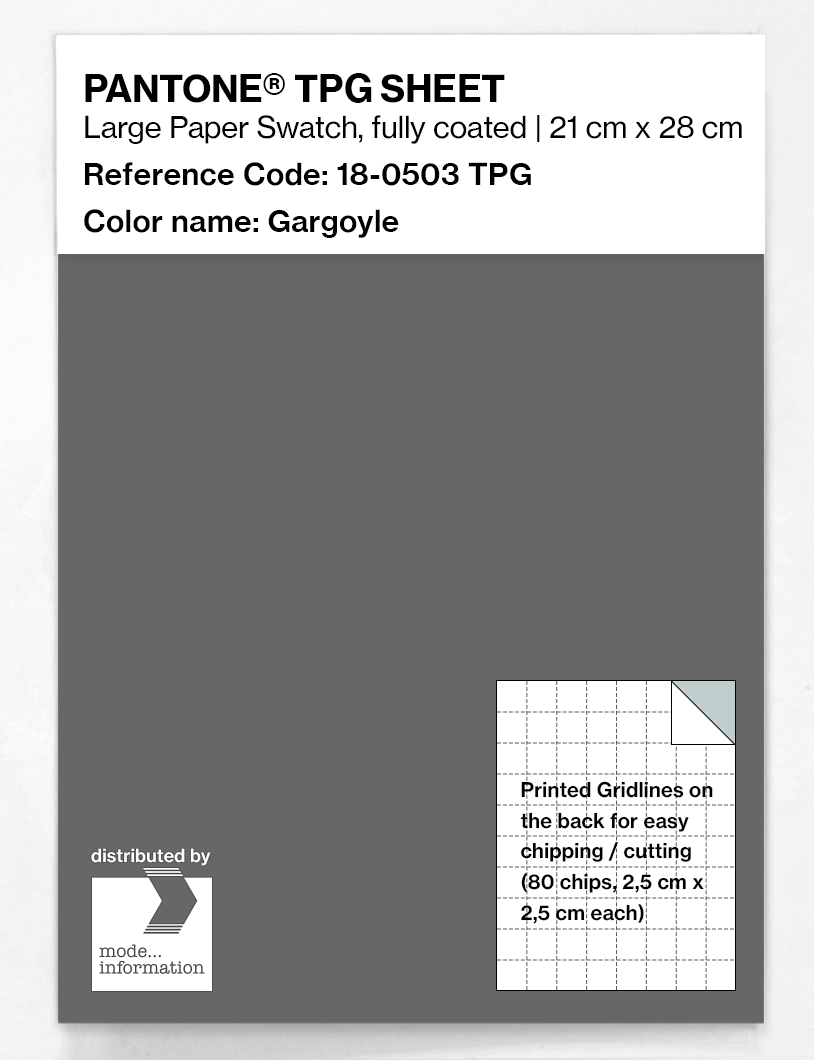 Artikelbild 1 des Artikels “PANTONE® TPG SHEET 18-0503 TPG Gargoyle “