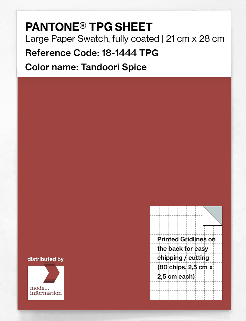 Artikelbild 1 des Artikels “PANTONE® TPG SHEET 18-1444 TPG Tandoori Spice “