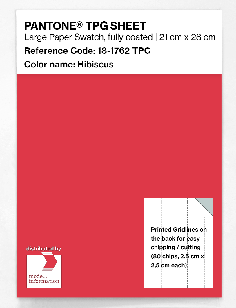 Artikelbild 1 des Artikels “PANTONE® TPG SHEET 18-1762 TPG Hibiscus “
