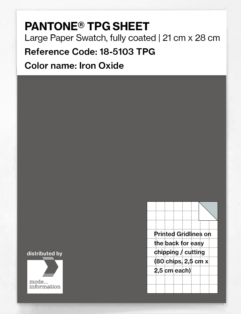 Artikelbild 1 des Artikels “PANTONE® TPG SHEET 18-5103 TPG Iron Oxide “
