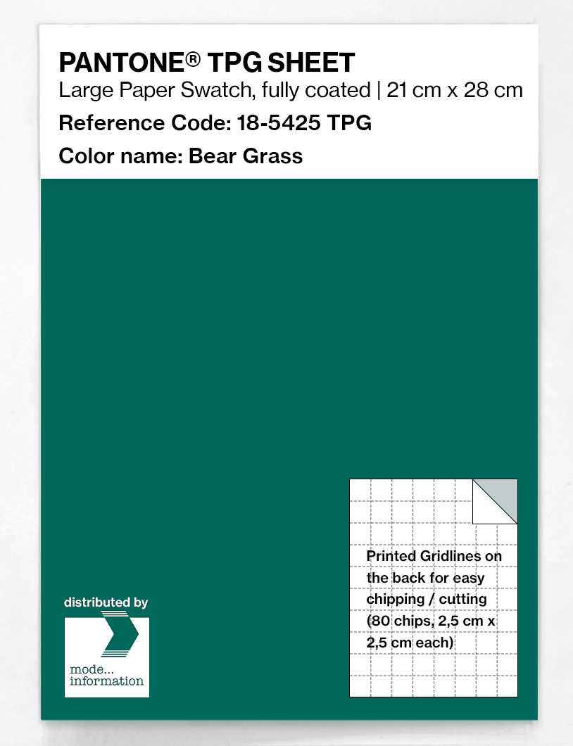 Artikelbild 1 des Artikels “PANTONE® TPG SHEET 18-5425 TPG Bear Grass “