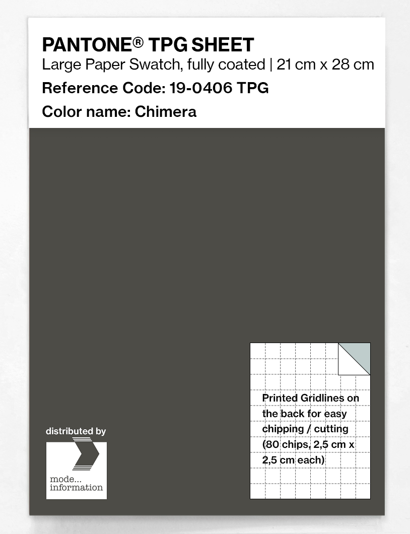 Artikelbild 1 des Artikels “PANTONE® TPG SHEET 19-0406 TPG Chimera “