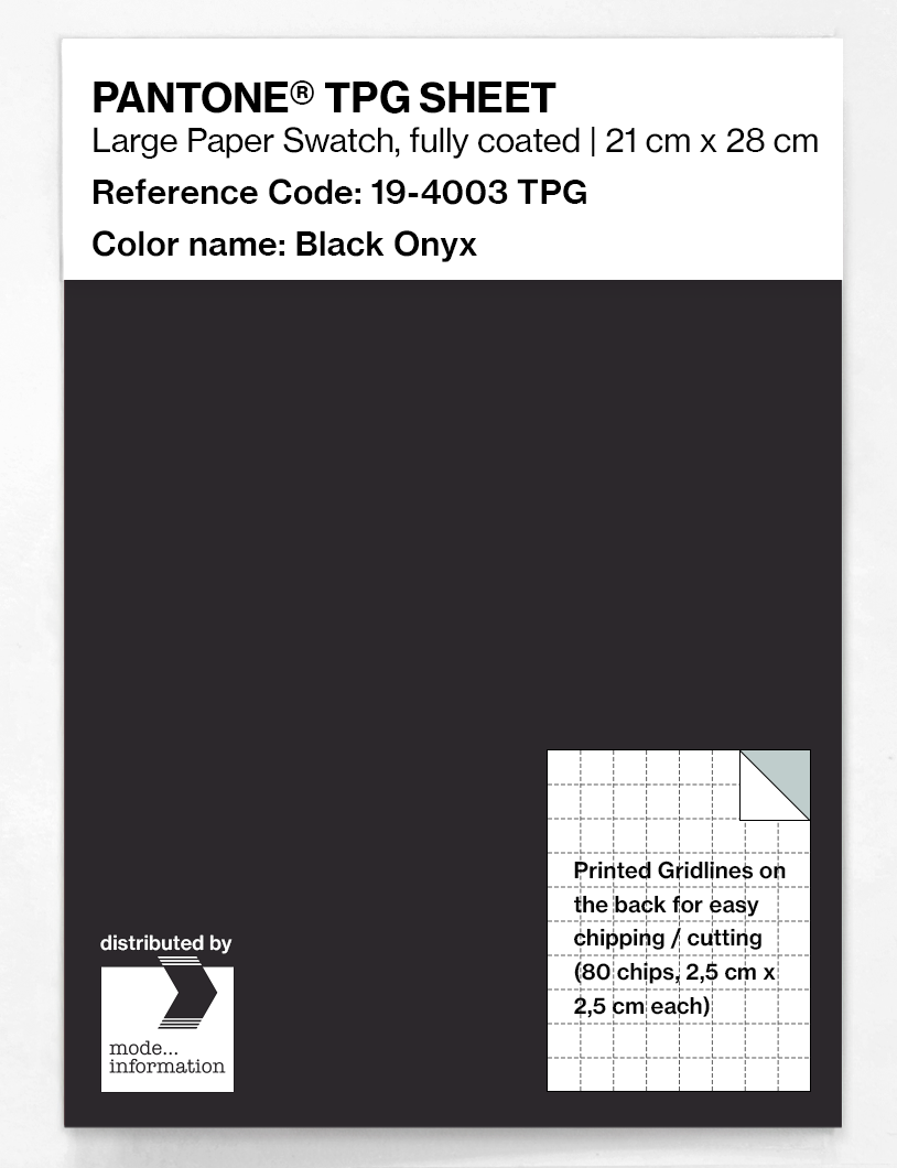 Artikelbild 1 des Artikels “PANTONE® TPG SHEET 19-4003 TPG Black Onyx “