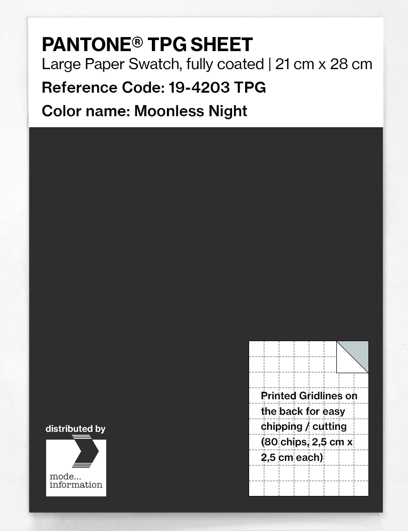 Artikelbild 1 des Artikels “PANTONE® TPG SHEET 19-4203 TPG Moonless Night “