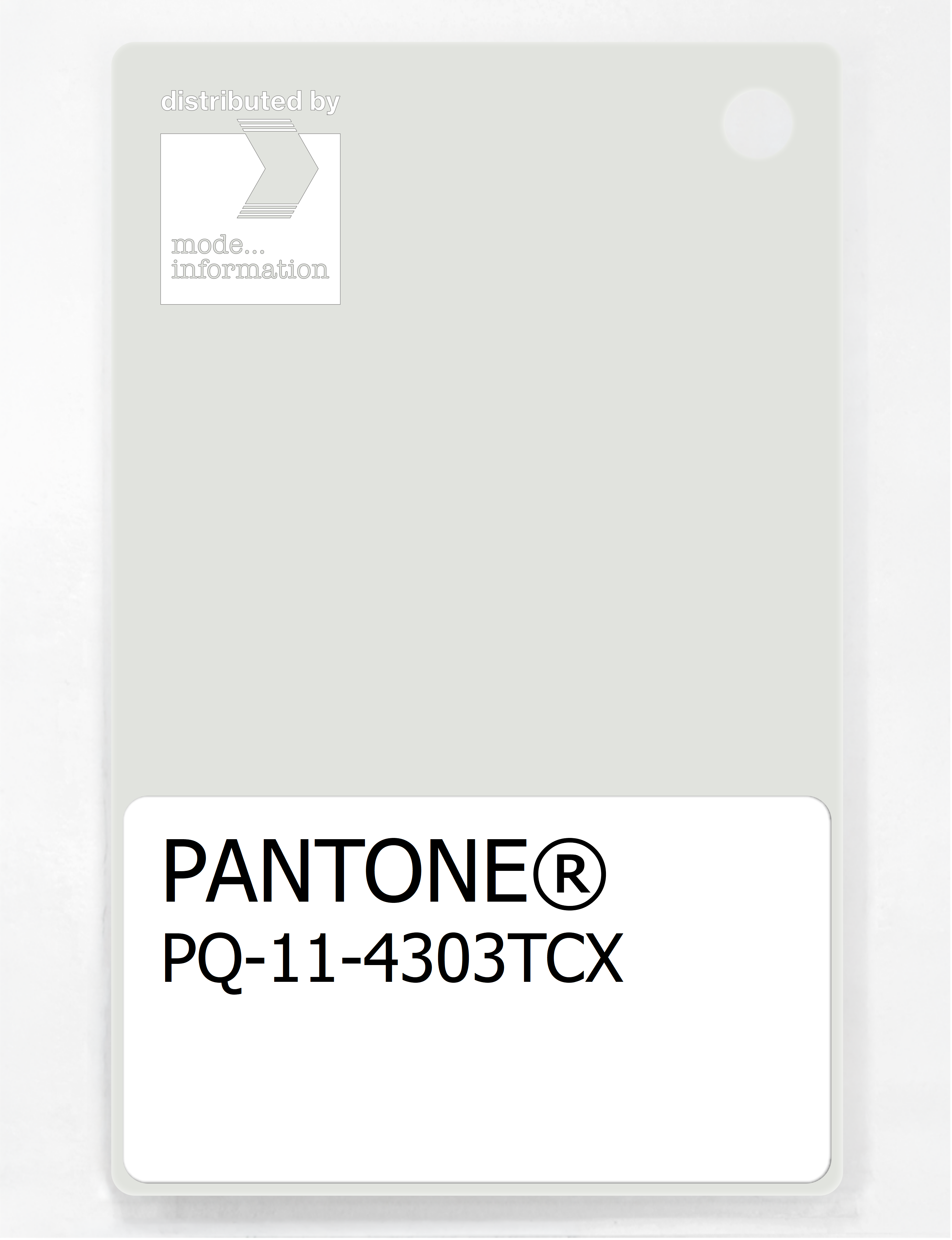 Artikelbild 1 des Artikels “PANTONE® PLASTIC STANDARD CHIP PQ 11-4303 TCX Mystic Blue “