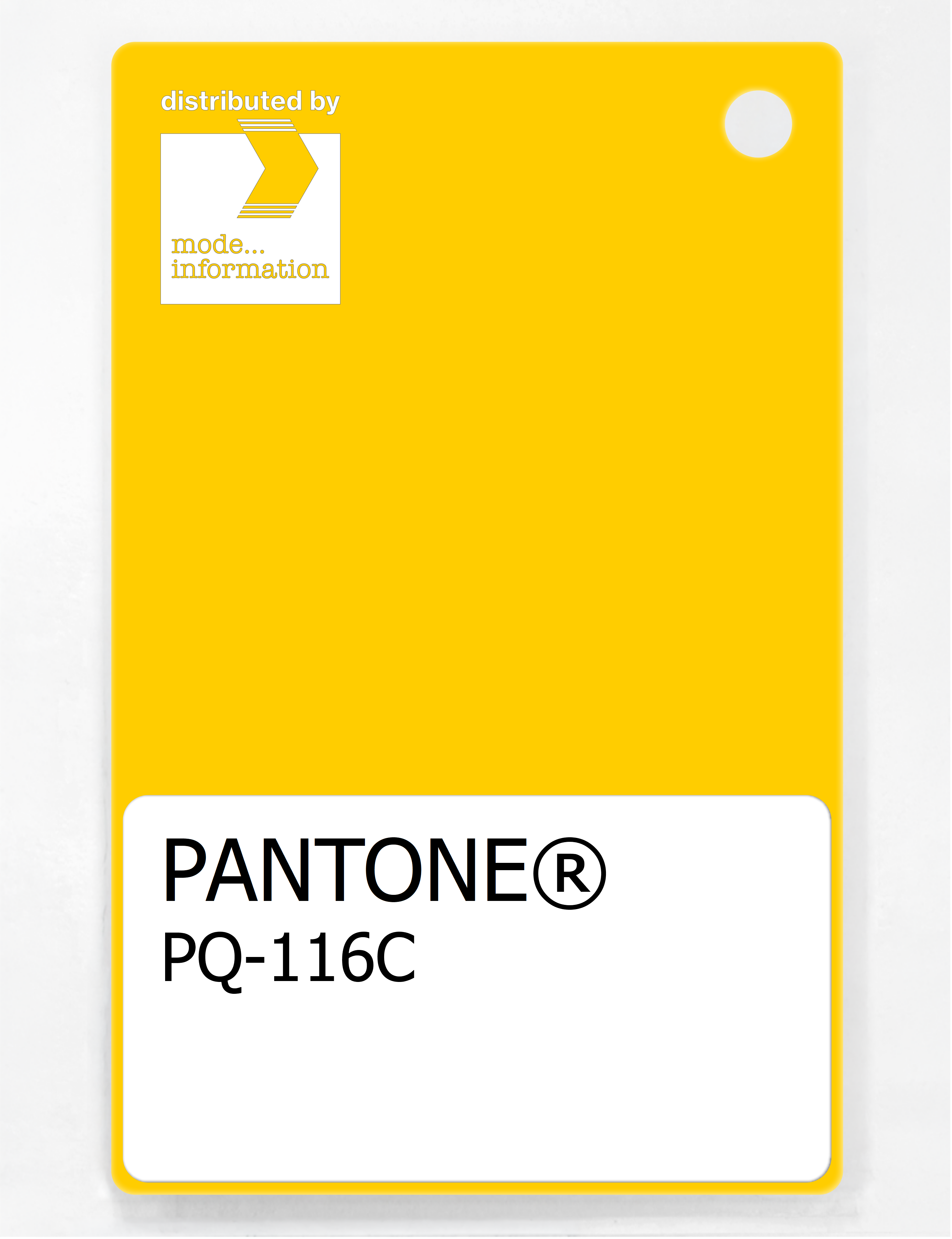 Artikelbild 1 des Artikels “PANTONE® PLASTIC STANDARD CHIP PQ 116C “
