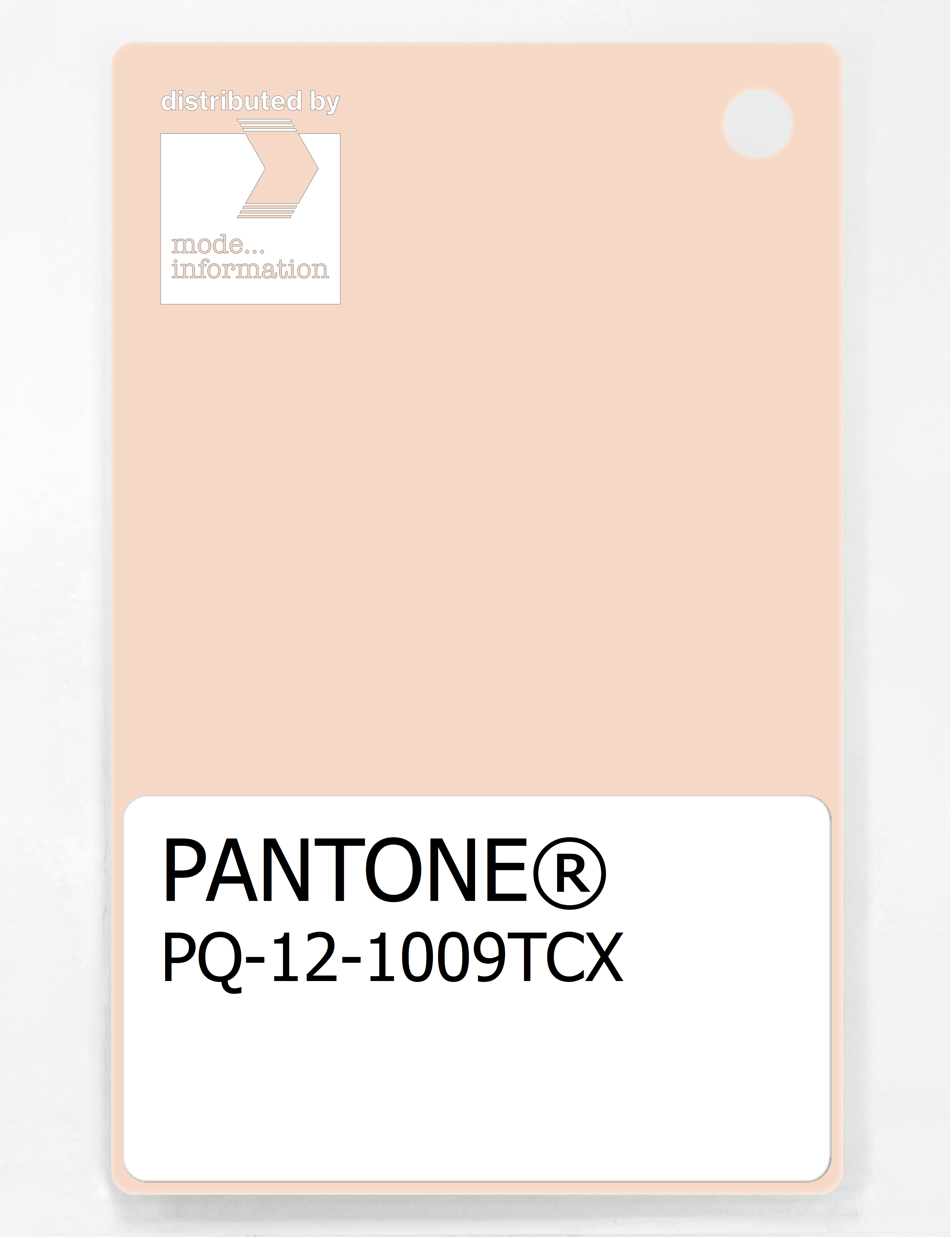 Artikelbild 1 des Artikels “PANTONE® PLASTIC STANDARD CHIP PQ 12-1009 TCX Vanilla Cream “