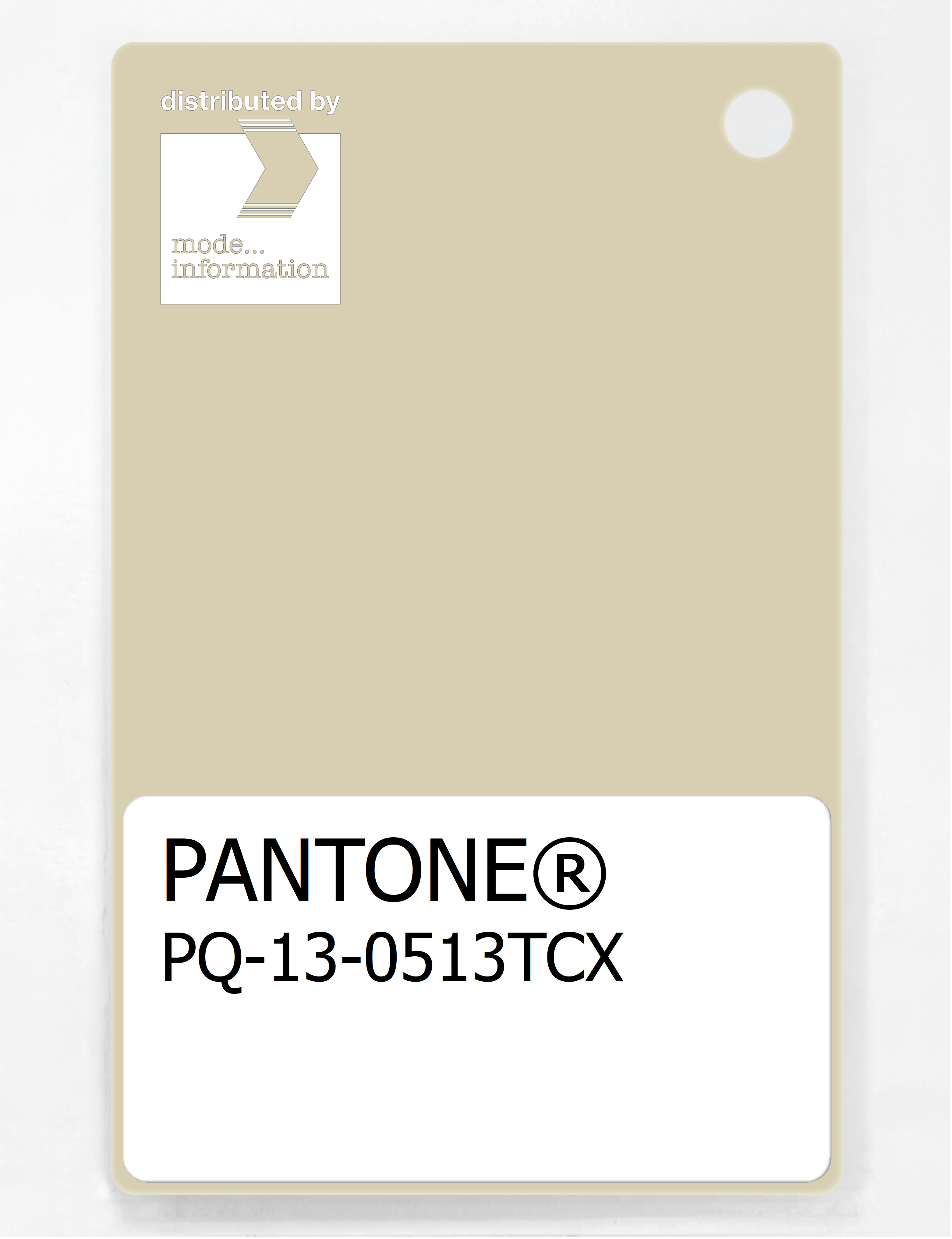 Product image 1 of the product “PANTONE® PLASTIC STANDARD CHIP PQ 13-0513 TCX Frozen Dew ”