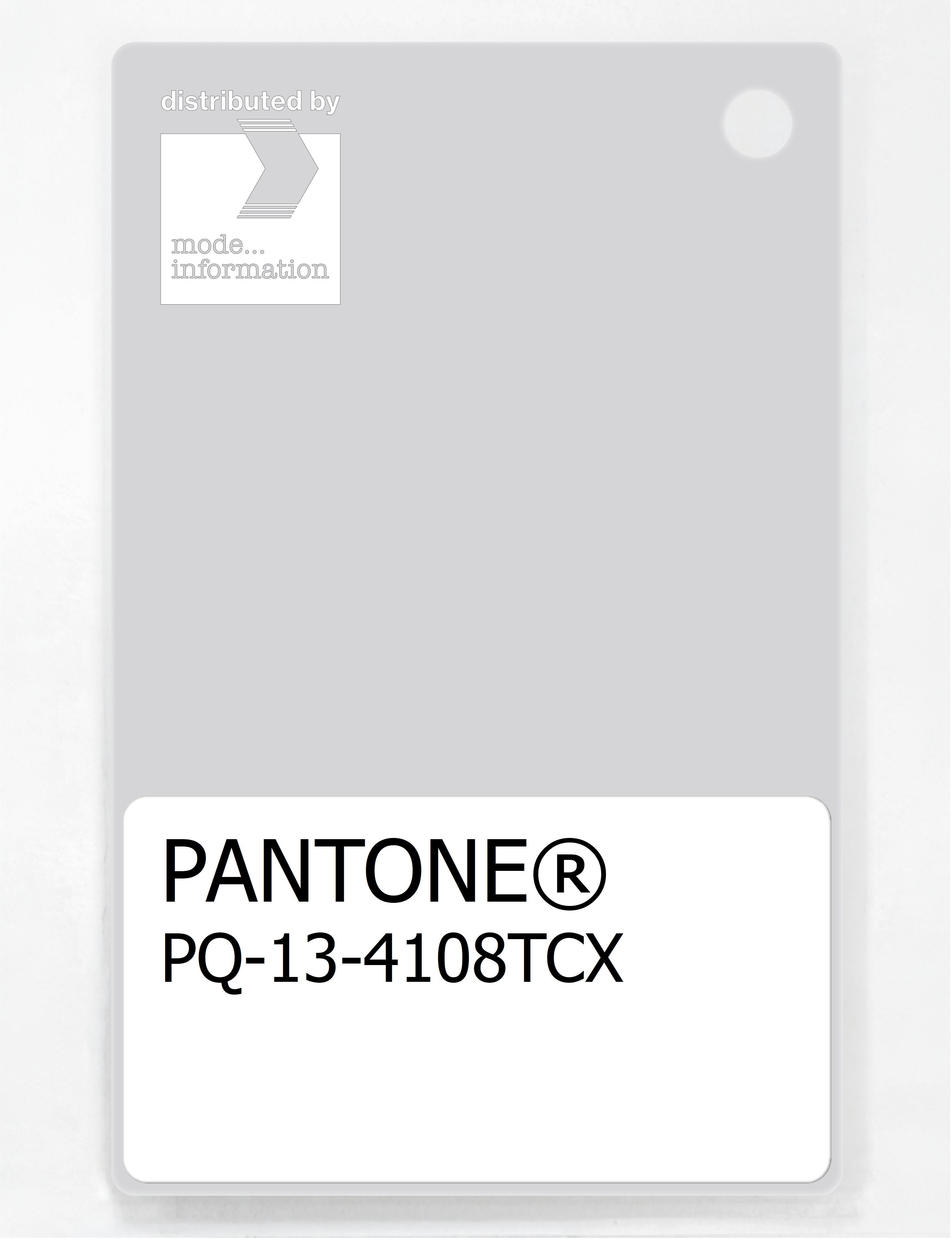 Artikelbild 1 des Artikels “PANTONE® PLASTIC STANDARD CHIP PQ 13-4108 TCX Nimbus Cloud “