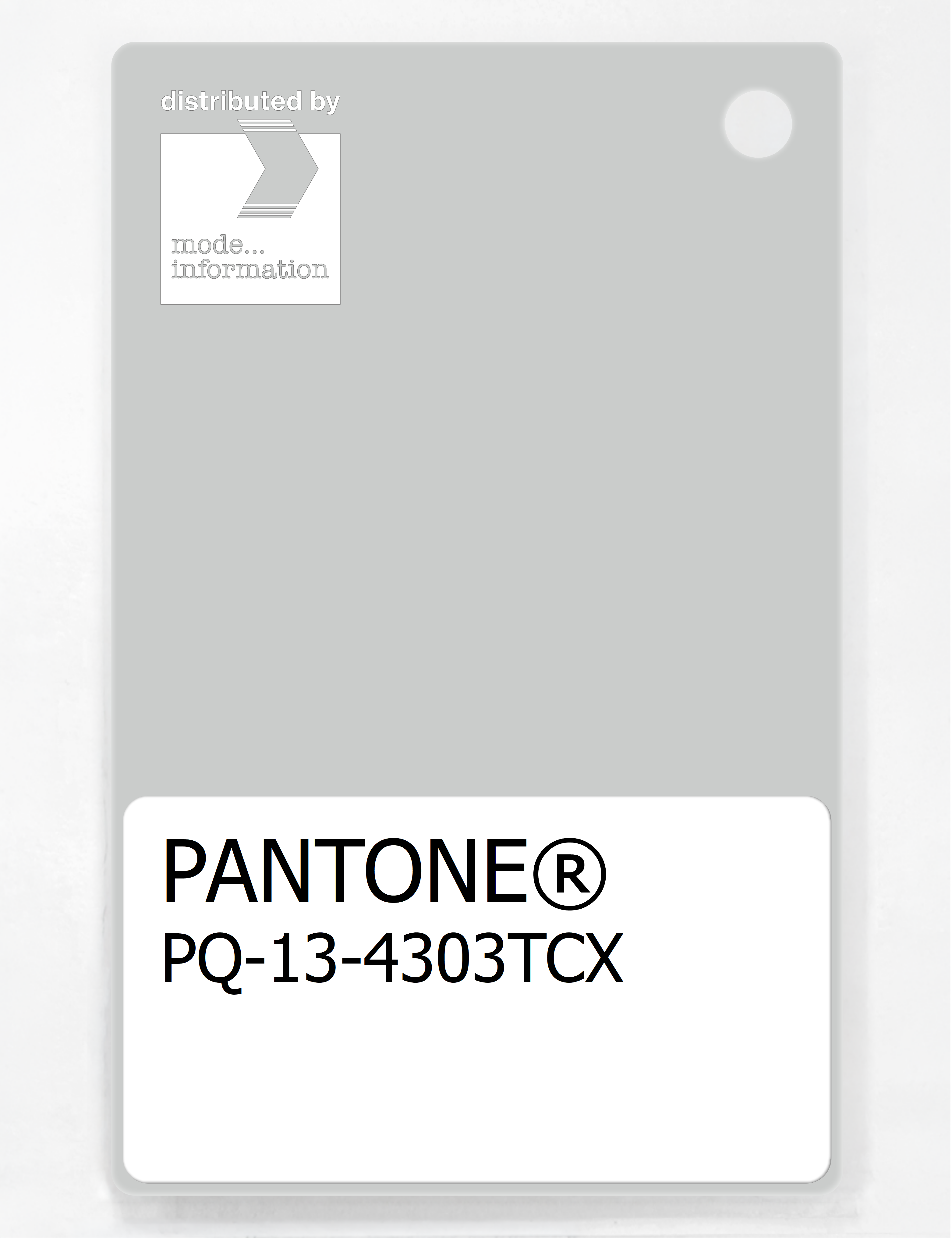Artikelbild 1 des Artikels “PANTONE® PLASTIC STANDARD CHIP PQ 13-4303 TCX Dawn Blue “
