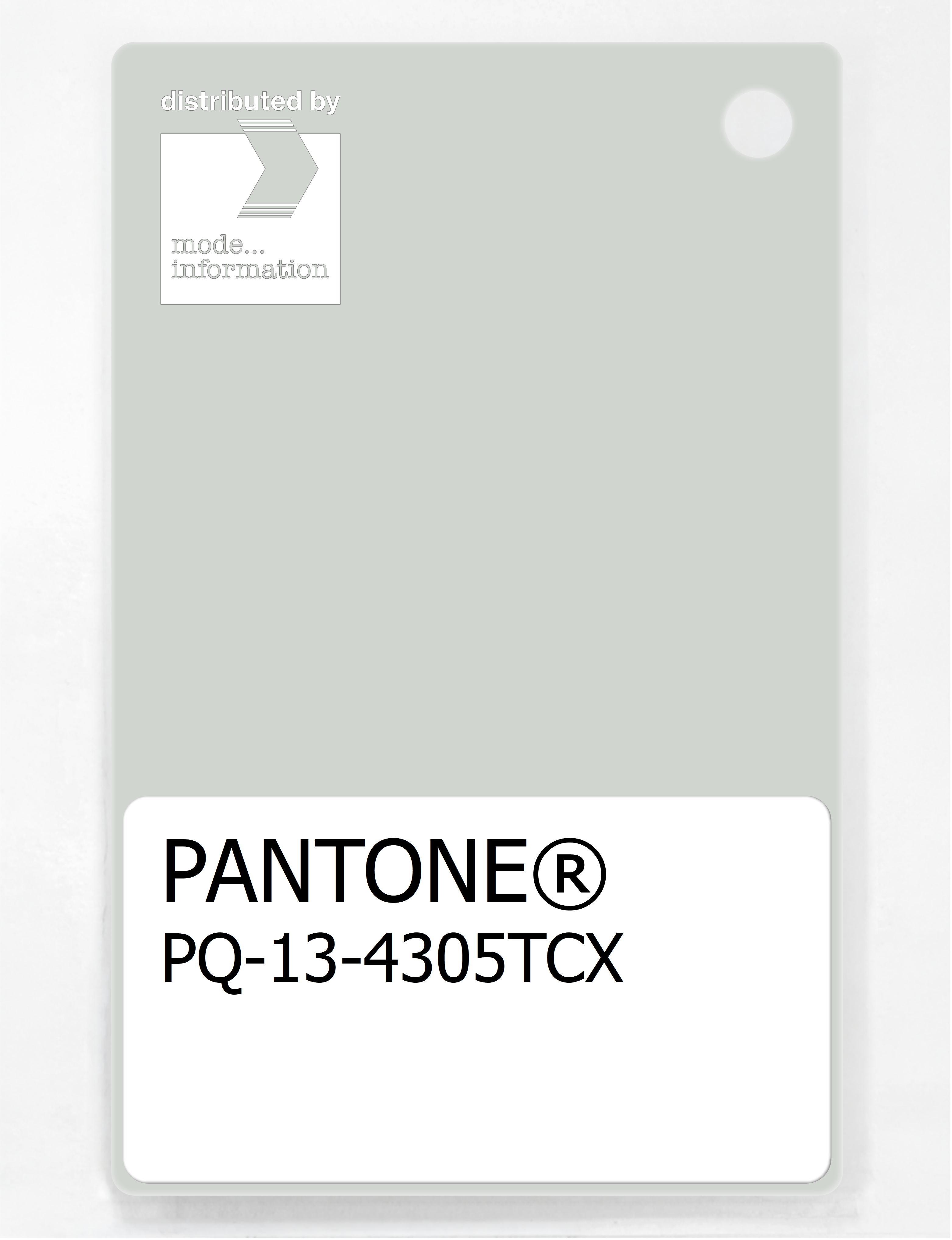 Artikelbild 1 des Artikels “PANTONE® PLASTIC STANDARD CHIP PQ 13-4305 TCX Foggy Dew “