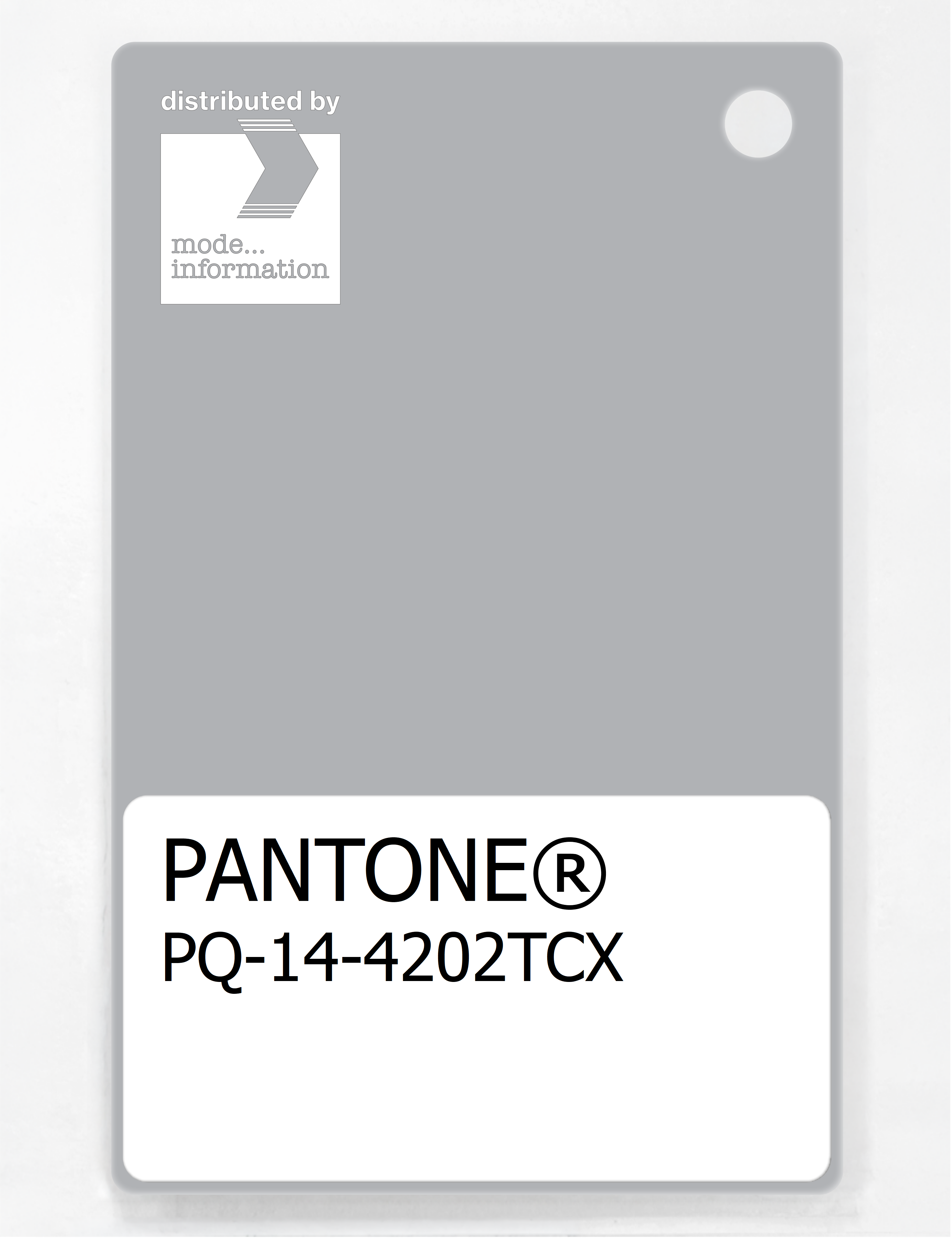 Artikelbild 1 des Artikels “PANTONE® PLASTIC STANDARD CHIP PQ 14-4202 TCX Harbor Mist “