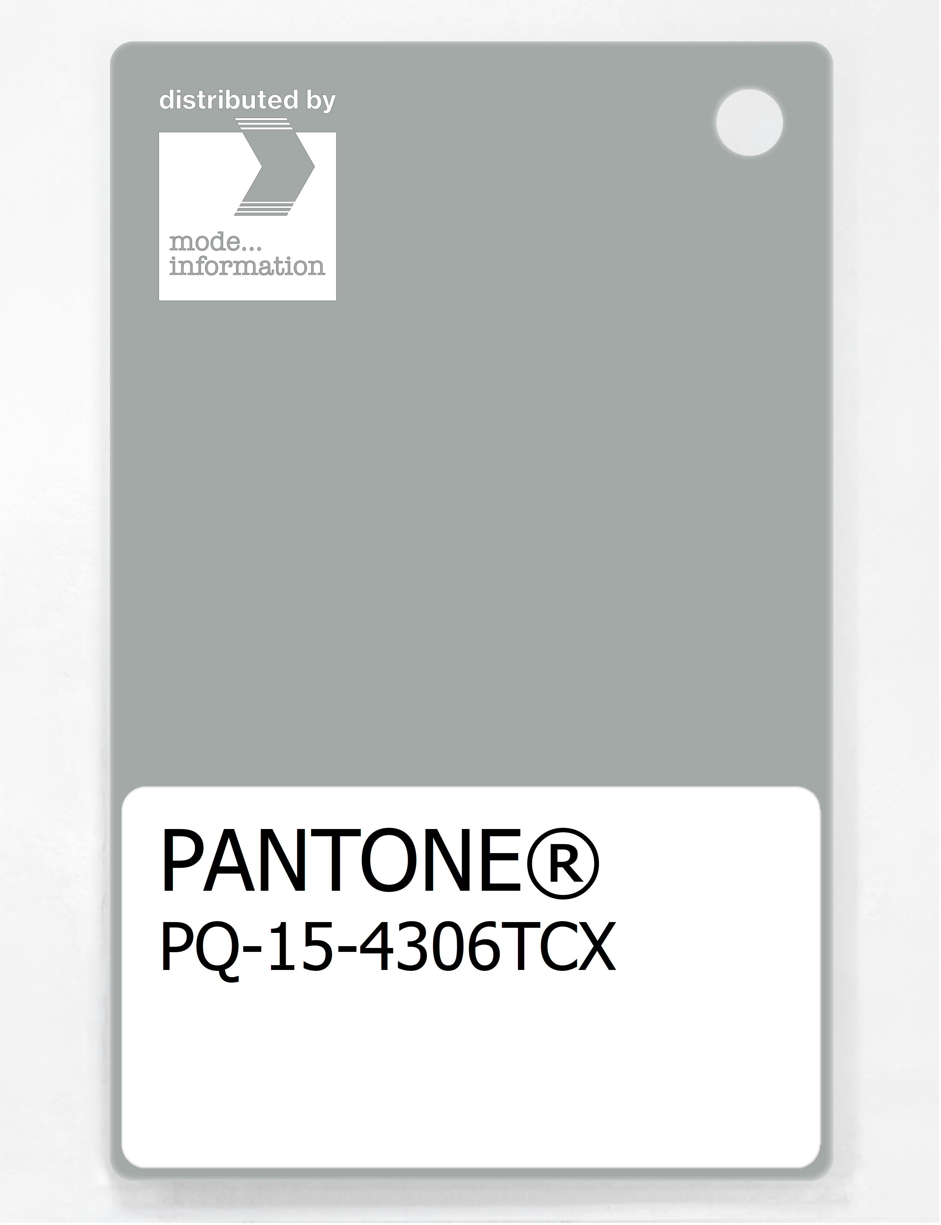Artikelbild 1 des Artikels “PANTONE® PLASTIC STANDARD CHIP PQ 15-4306 TCX Belgian Block “