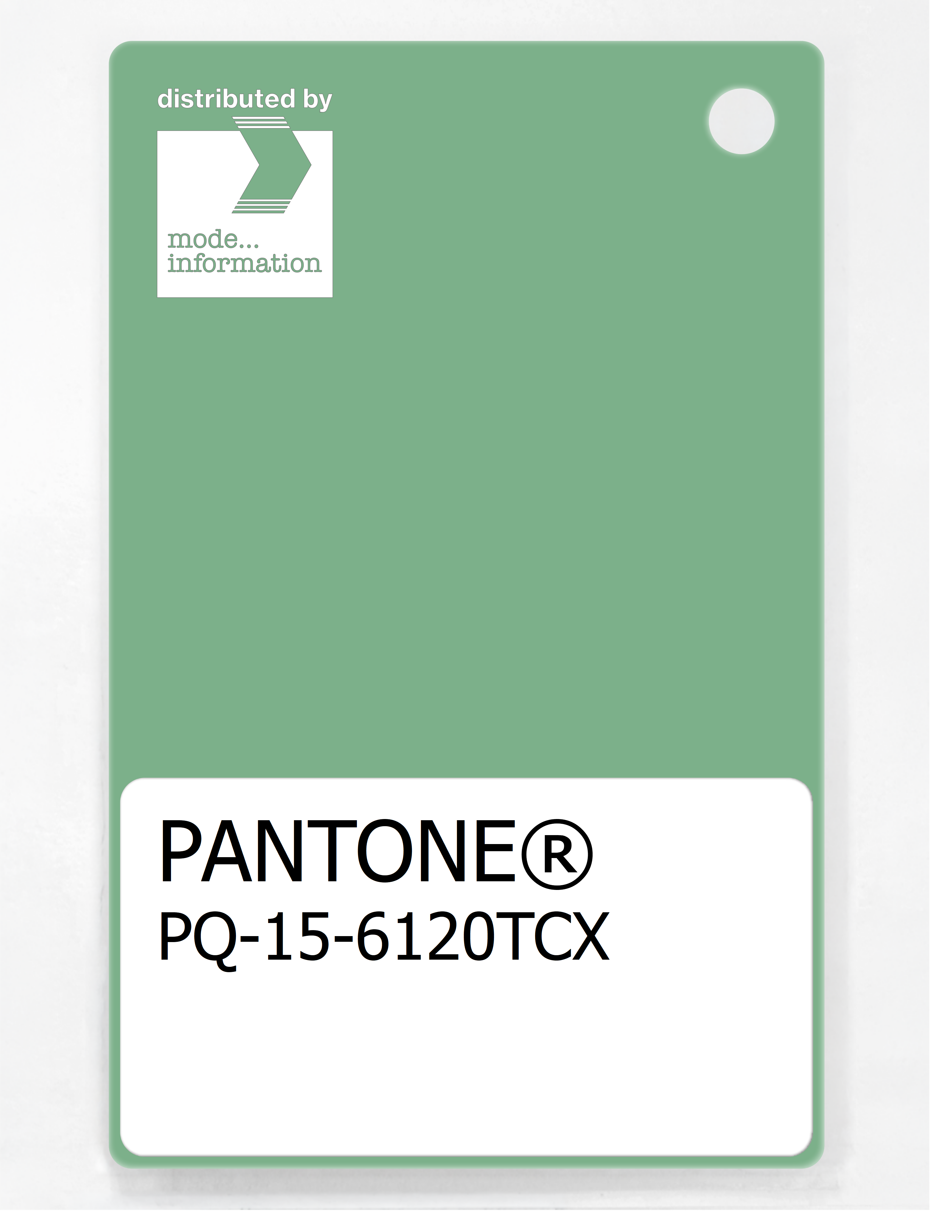 Artikelbild 1 des Artikels “PANTONE® PLASTIC STANDARD CHIP PQ 15-6120 TCX Ming “